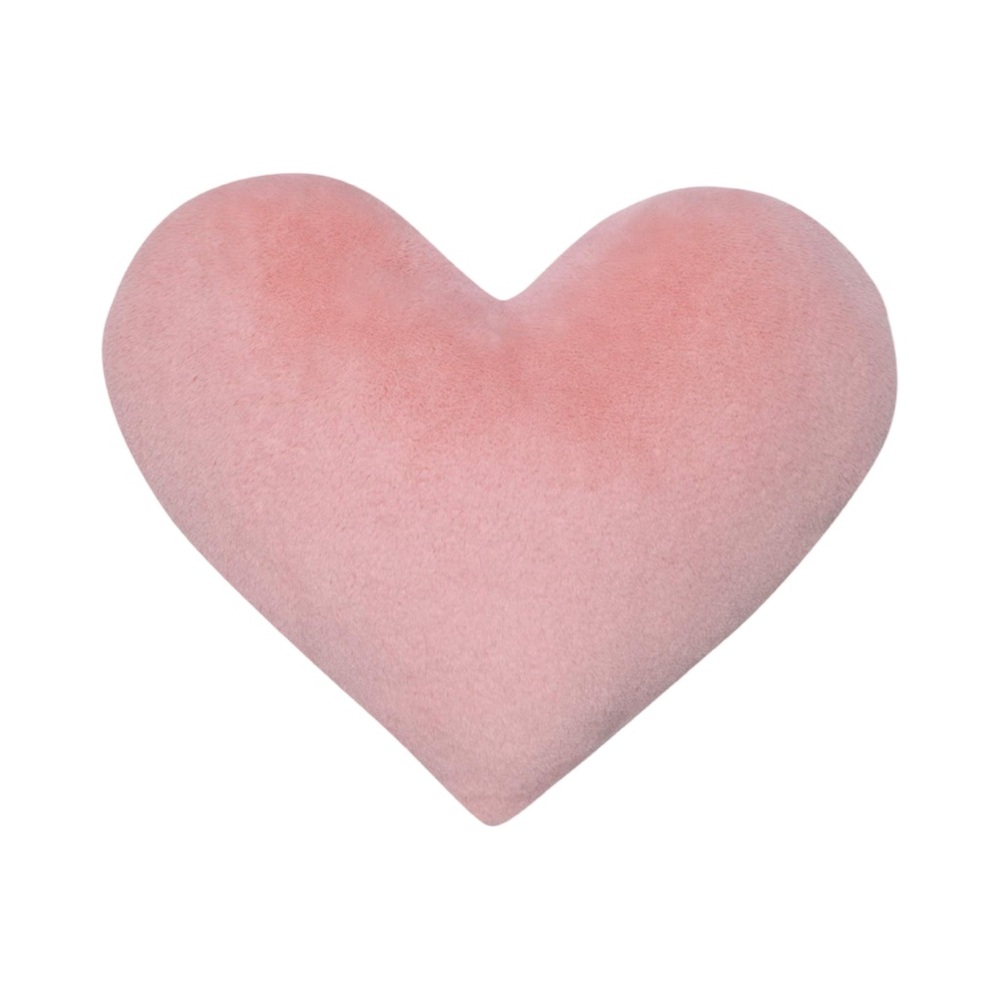 Lambs & Ivy Signature Heart to Heart Soft Pink Decorative Pillow